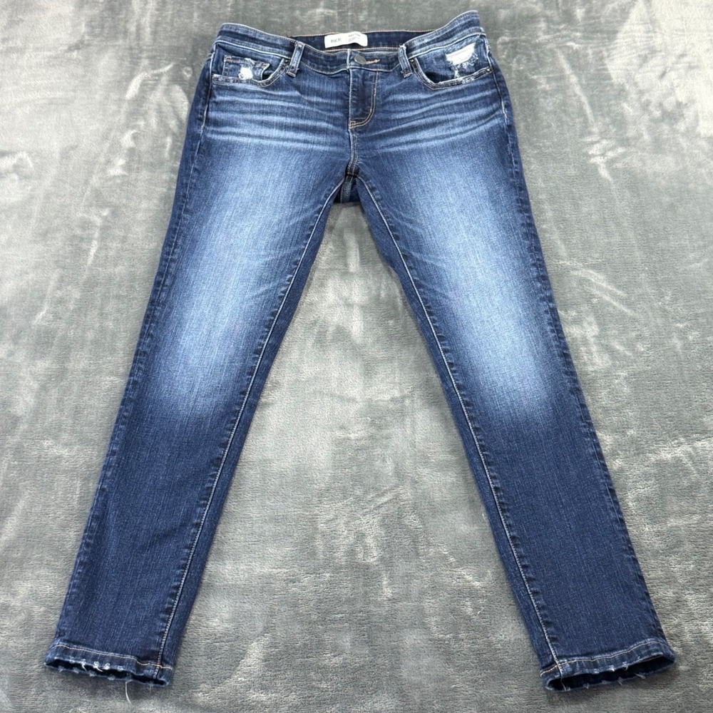 BKE Payton Skinny Jeans Womens 29 x 29.5 Mid Rise Universal Fit Dark Wash Denim